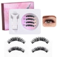 thumbnail image 1 of Reusable Magnetic Eyelash Kit with Tweezers Upgrade Directional Suction Fiber Lashes Easy Application Multiple Styles, 1 of 8