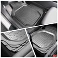 thumbnail image 3 of OMAC Trimmable 3D Floor Mats & Cargo Liner Waterproof for Chrysler Pacifica Black 5x, 3 of 6