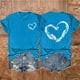 thumbnail image 3 of Tops Cortos para Mujeres Casual Impreso Cuello Redondo, Camiseta Ligera de Manga Corta para Diario, Fiesta Y Verano de Primavera, 3 of 3