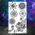 thumbnail image 1 of Mariposa rosa flor tatuajes temporales para mujeres adultos niños niña pluma serpiente escorpión falso tatuaje cuello brazo manos pequeños tatuajes Tan Jianjun unisex, 1 of 2