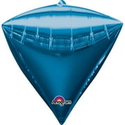 Burton & Burton 17" Diamondz Blue Balloon