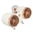 thumbnail image 3 of USB Desk Fan, Retro Appearance Desktop Fan USB Charging  For Home White, 3 of 8