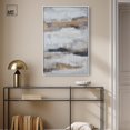 thumbnail image 3 of Stratified Silence II Canvas Print Earthy Wall Art by Art Remedy, White Frame, 24 x 36, 3 of 7