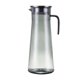 thumbnail image 2 of Jarra de agua fría a rayas acrílicas de plástico PC con tapa de acero inoxidable, gris marrón transparente, resistente al calor 1000ml 1200ml 1500ml para zumo de té helado, 2 of 6