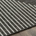 thumbnail image 6 of Mark&Day Outdoor Rugs, 8ft Round Okswerd Global Indoor/Outdoor Charcoal Area Rug, Non Shedding Grey White Carpet for Patio, Porch, Deck, Bedroom, Living Room or Kitchen (7'10" Round), 6 of 6