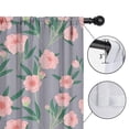 thumbnail image 4 of Blackout Kids Curtains,Pioneer Flower Floral Print Pattern Childrens Insulated Curtains Set Of 2,Bedroom Essentials,Toddler Room Decor 42"x54", 4 of 5
