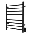 thumbnail image 2 of Kingston Brass TWW3624MB Templeton Wall Mount Hardwired or Plug-In Towel Warmer, Matte Black, 2 of 9