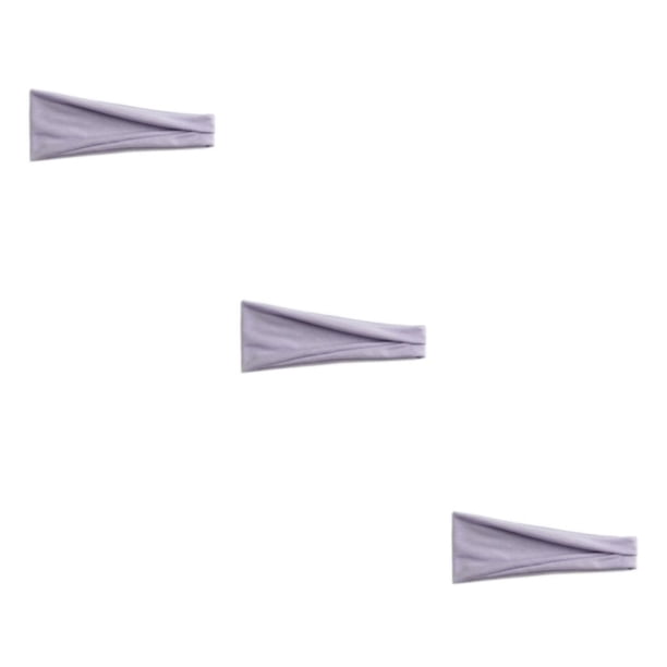 Bandas elásticas para el cabello Naiovety Alta elasticidad Absorción del sudor 10 morado claro