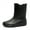 Black, variant on Wellington Boots Men Mid-calf Wellies Waterproof Rain Boots Outdoor Garden Shoes