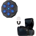thumbnail image 1 of Kit de Máquina de Boxeo Musical y Guantes de Boxeo 14 Oz  Bluelander con Protector Bucal, Negro Mate, 1 of 5