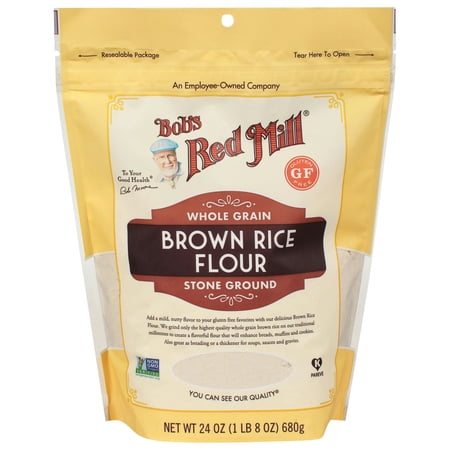 Bob s Red Mill Brown Rice Flour 24 oz (Pack of 8)