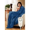 Sunbeam Microplush Warming Throw, Lagoon