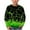 #05 Green, variant on Gelikeya Long Sleeve Shirts for Kids Loose Fit Crew Neck Pullover Tops for Boys Girls Cute Novelty Fashion 3D Graphic Tee #08 Blue 2-3 Years
