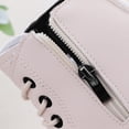thumbnail image 6 of CYRBOKO Ankle Boots for Girls, Fall Winter Side Zip Non-slip Lace Up Girls Riding Boots White Size 1 (Big Kids), 6 of 7