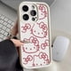 thumbnail image 3 of Original Sanrio Hello Kitty Phone Case For iPhone 14 13 11 12 15 Pro Max X XS XR 8 7 Plus Cartoon Cute Soft Shockproof Cover Y2K, 3 of 5
