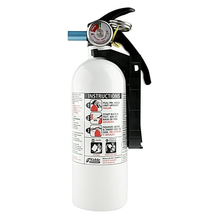 Kidde 5-B:C 3-lb Disposable Marine Fire (Best Fire Extinguisher For Home)