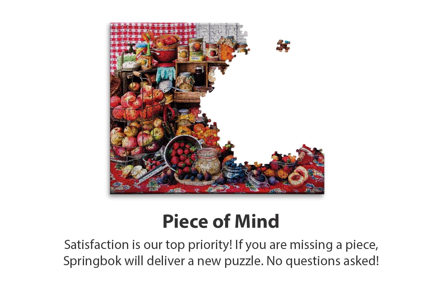 Springbok's 1500 Piece Jigsaw Puzzle Pre-Serves!