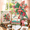 A8 Flamingo, variant on Handmade Quilted Door Bow DIY Sewing Kit, Durable Material Craft Kit for Handmade Seasonal Door Decor