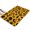 Yellow And Black, variant on Yellow and Brown Of Cheetah Print Flannel Non Slip Door Rugs,Washable Door Mats Indoor,Decorative Door Mats,Dirt-Resistant and Absorbent Doormat for Entrance,Bedroom,Kitchen,Bathroom,23.5"x16"