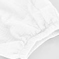 thumbnail image 7 of QLEICOM Women's Joggers Pants High Waist Lace-up Trousers Casual Solid Pockets Elastic Waist Comfortable Straight Pants for Workout, Yoga, Running White S, US Size 4, 7 of 7