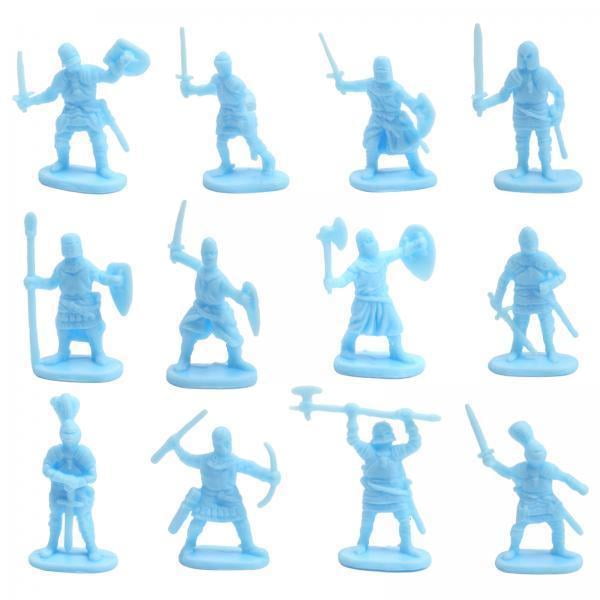 Figuras de caballos Hugo 200 piezas caballero medieval juguetes
