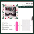 thumbnail image 4 of Juego de piezas de mejora de uñas de pestañas postizas para escenario de fiesta de Año Nuevo de Navidad, regalo para mujeres, 4 of 5