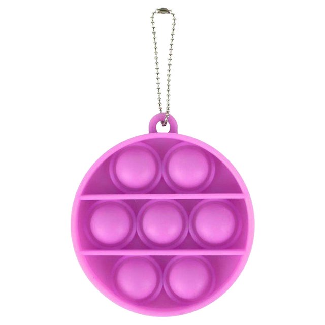 Llavero Fidget Sensory para niños y adultos HUOGUO Push Bubble