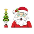 thumbnail image 2 of serony Car Stickers Car Rear Windshield Decals Christmas Decoration Waving Wiper Stickers Rear Window Wiper Decor, 2 of 7