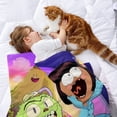 thumbnail image 2 of ¡Despierta, Carlo! anti-pilling, suave, ligera, esponjosa y acogedora de lujo para hogar y cocina – Perfecta para niños y adultos,120X150cm, 2 of 6