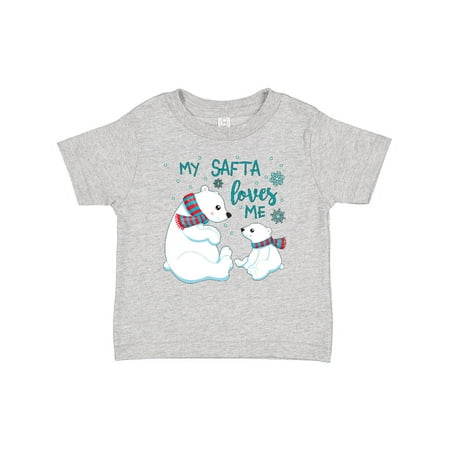 

Inktastic My Safta Loves Me- Cute Polar Bears Gift Baby Boy or Baby Girl T-Shirt