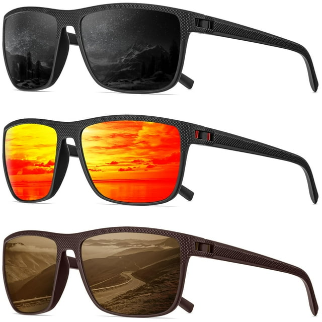 Gafas de Sol Polarizadas QALLY con Protección UV400 para Hombre