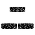 thumbnail image 1 of relayinert Car Stickers Featuring Triangles Graphics Sun Protection And Helper For Family brilliant black 3Set, 1 of 6