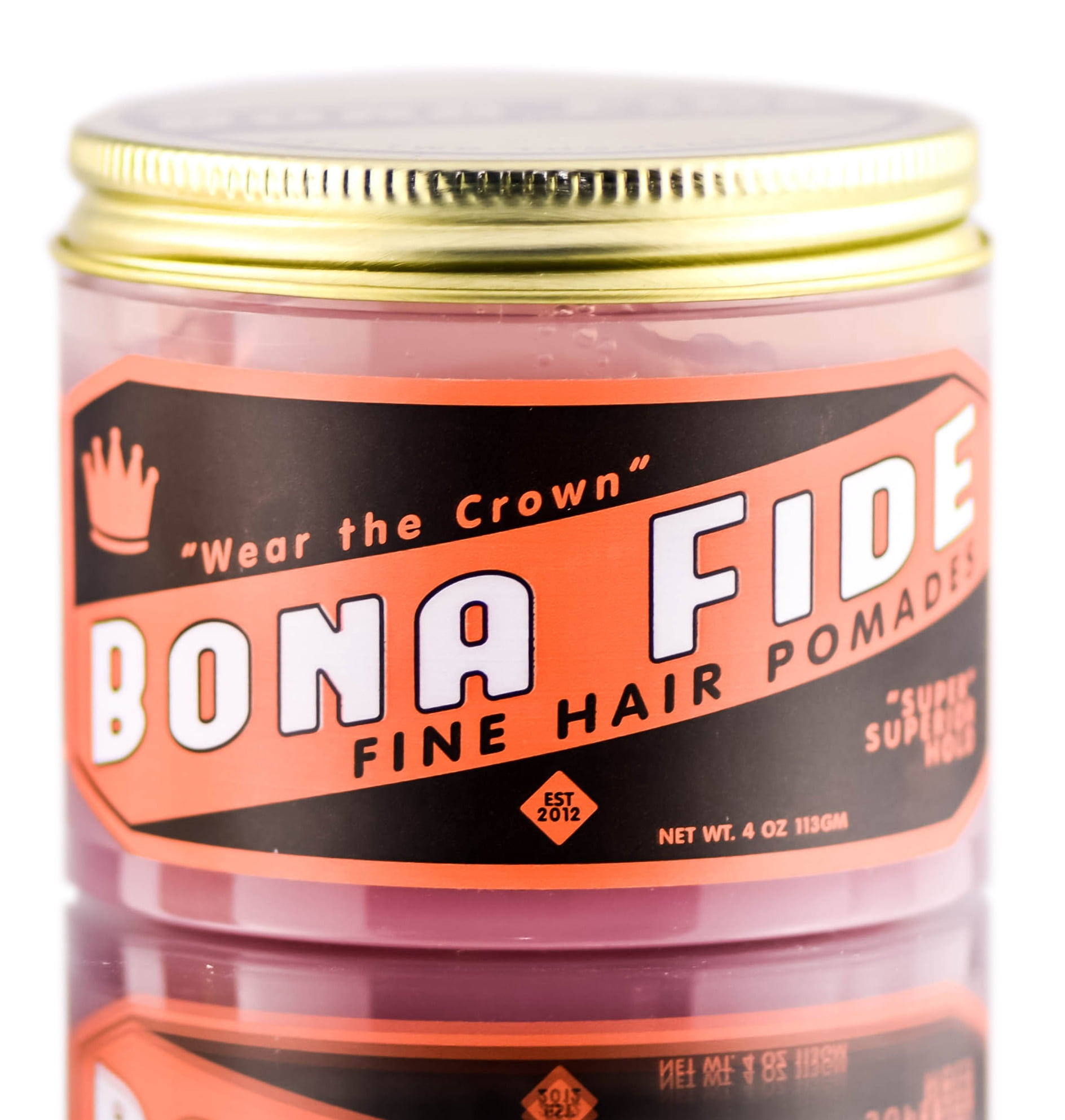 Bona Fide Super Superior Hold Pomade 4 Oz Walmart Com Walmart Com