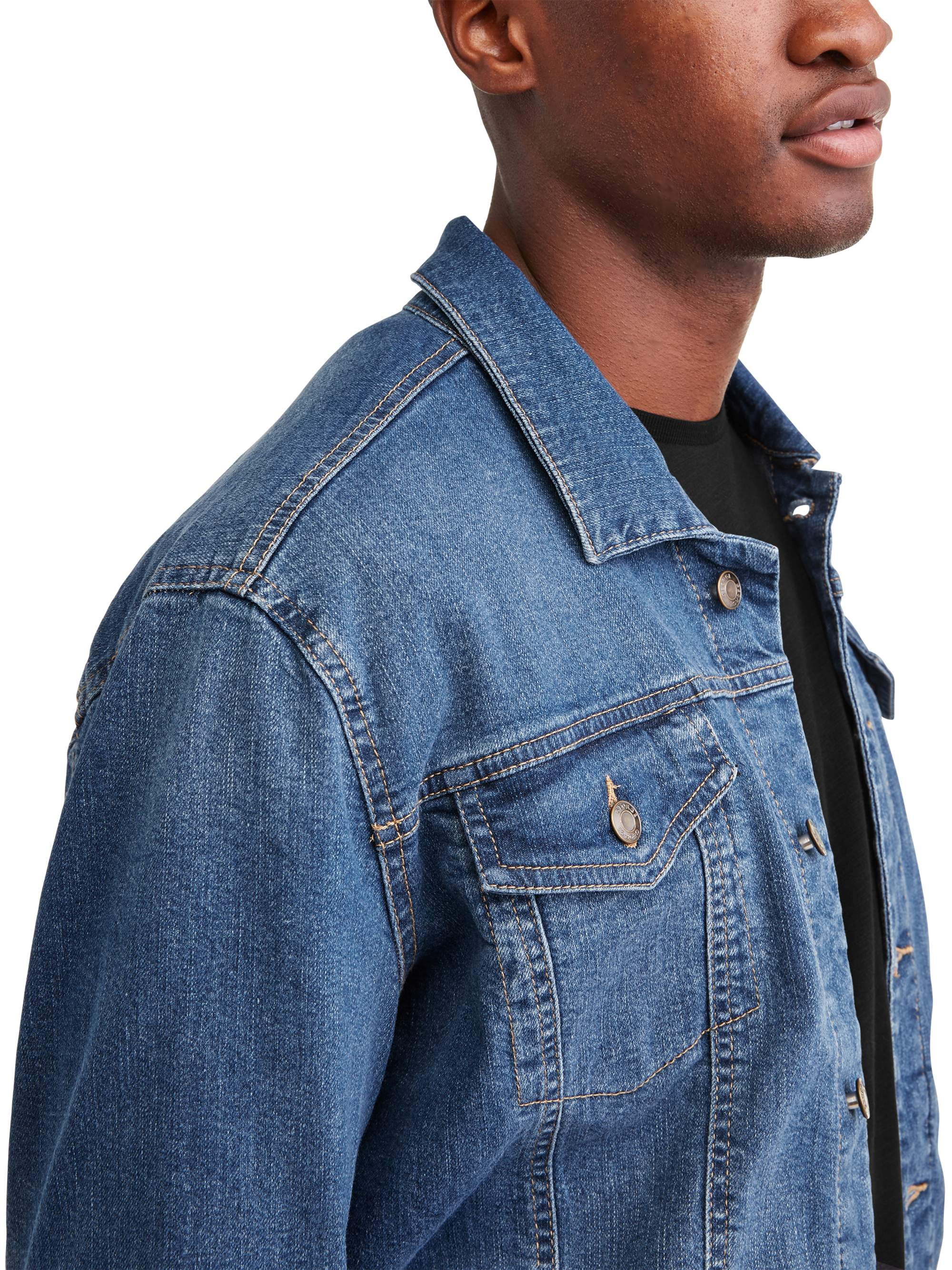 walmart george denim jacket