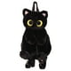 thumbnail image 2 of Bonita mochila con diseño de gato, elegante mochila de viaje, mochila escolar para estudiantes. negro, 2 of 9