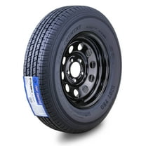 Free Country Trailer Tire Wheel Assembly ST175/80R13 8-Ply D 97N 5 Lug on 4.5" PCD Black Mod Rim