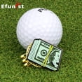 thumbnail image 2 of Golf Hat Clip Ball Hat Clip Marker Magnetic Removable Creative Patterns Golf Ball Position Mark Golfer Gift Golf Accessories Lotus, 2 of 6