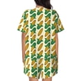 thumbnail image 3 of Lsque Corn Women's Short-Sleeved Pajama Set - 2 Piece Soft and Lightweight Sleepwear Set-XX-Large, 3 of 9