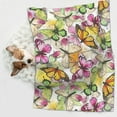 thumbnail image 6 of Pofeuu Butterflies2 Print Puppy Blanket,Dog Blankets,Pet Blanket Cozy Cat Blankets for Indoor Cats, Fuzzy Pet Blanket for Kitten Doggy Dog Blankets-Medium, 6 of 8