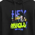 thumbnail image 3 of Hey Arnold! - Retro Arnold Since 96 - Juniors Cropped Pullover Hoodie, 3 of 5