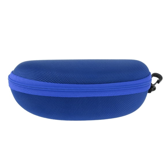 Vocoste Zipper Eyeglasses Bag Simple Portable Eyeglasses Storage 7.09"x3.15"x2.56" Blue