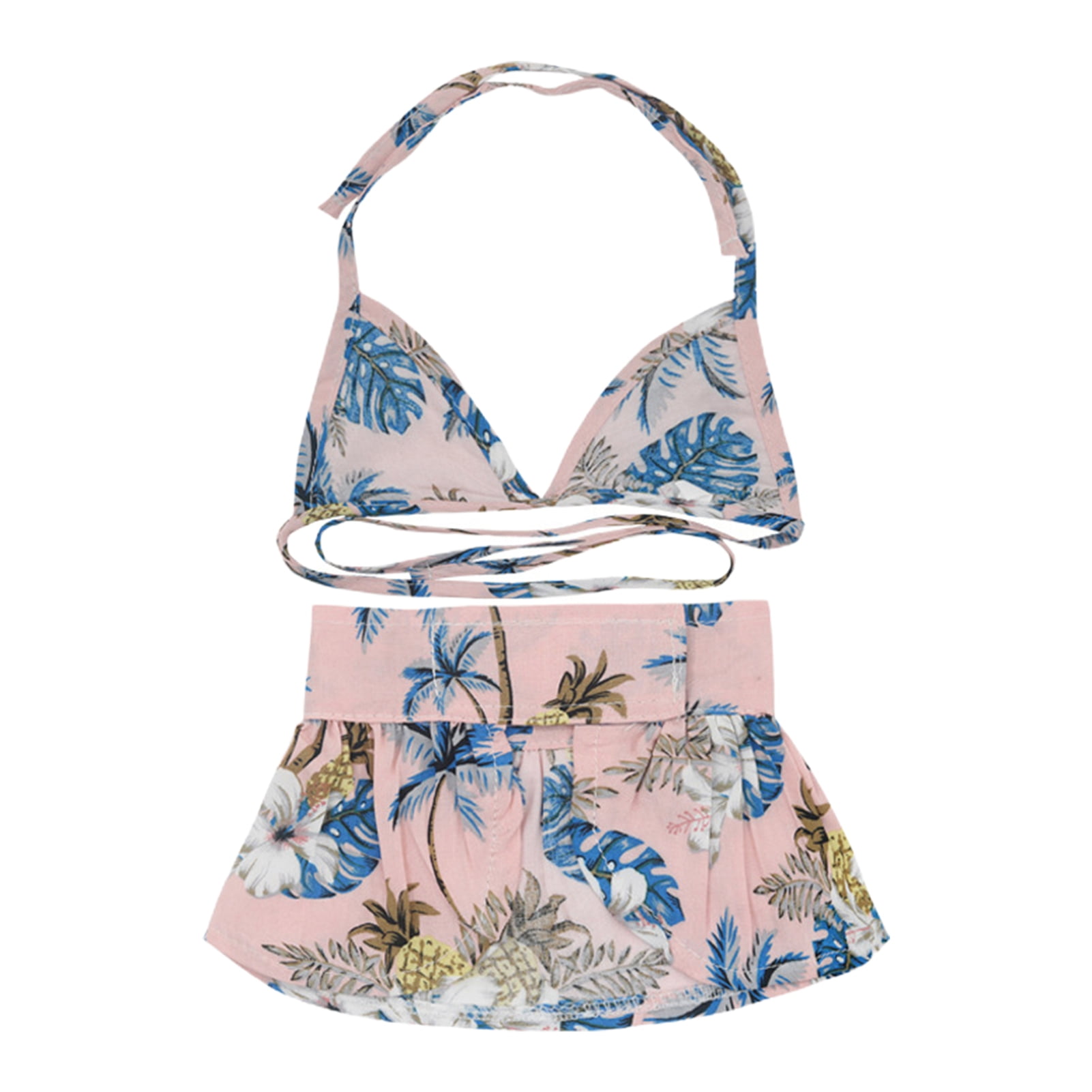 Kainuan 1 Set Cute Dog Bikini Girl Dog Swimsuit Dog Bathing Dress