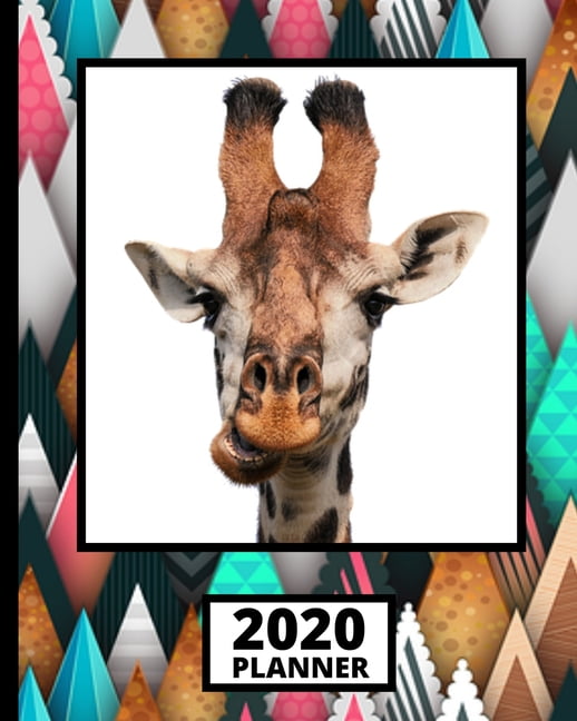 2020 Planner: Giraffe 1-Year Daily, Weekly and Monthly Organizer With