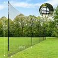 thumbnail image 3 of Stop That Ball™ Pro Socketed Ball Stop Net & Posts | Multi-Sport Removable Net Systems - Choose Your Own Size & Net Type!, 3 of 6
