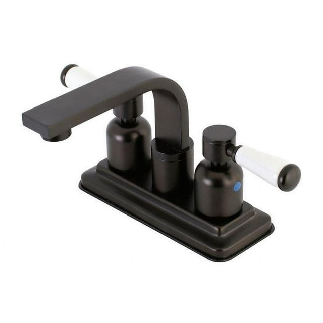 Kingston Brass KB8465DPL Robinet de Lavabo Paris Centreset 4 Po, Bronze Huilé