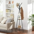 thumbnail image 3 of Coat Rack, Coat Tree, Hall Tree Free Standing, 3 of 9