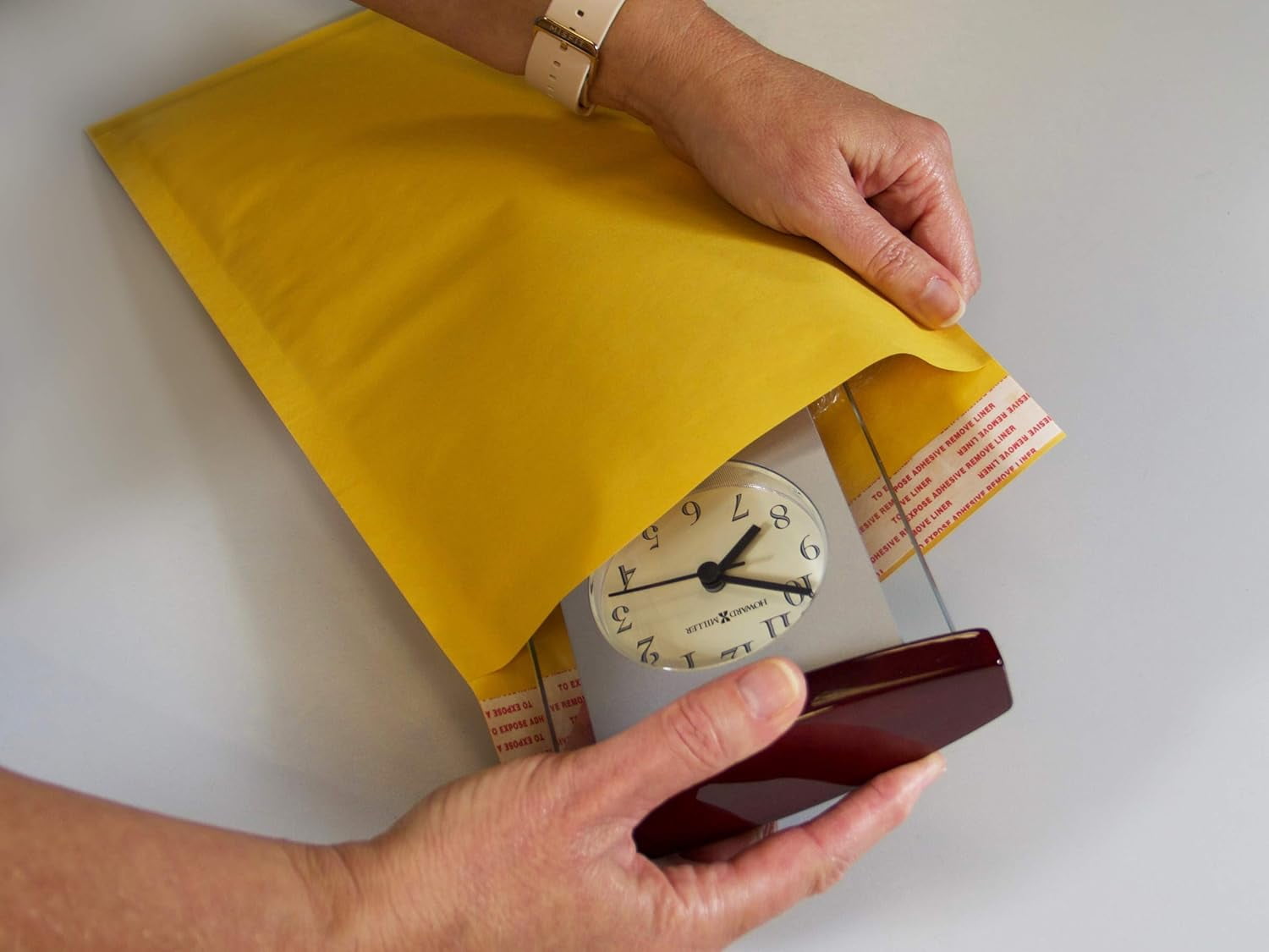 50 Stück Polyair Eco-Lite #6 Golden Kraft Versandtaschen Mit Luftpolster – Selbstversiegelnd, 12,5 X 19 Zoll