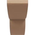 thumbnail image 2 of 2"W x 6"D x 4"H Classic Crestline Rough Cedar Woodgrain TimberThane Corbel, Primed Tan, 2 of 6