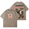 thumbnail image 2 of Renee Rap Bite Me Tour 2025 Merch Wash T-Shirts Cosplay Women Men Cotton Short Sleeve Tee, 2 of 6