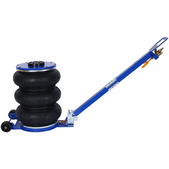 Air Jack, 5 Tons/11000 lbs Pneumatic Jack, Lift up to 16 in, with Adjustable Long Handle, 3-5 s Fast Lifting for Car, Garage, Repair